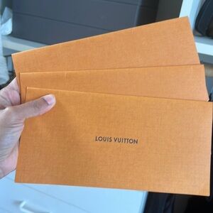 Louis Vuitton envelopes